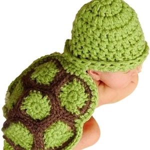 Crochet Baby Turtle 🐢 Photoshoot outfit